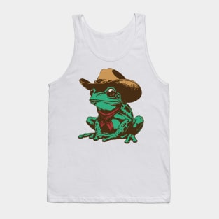 Cowboy Frog Tank Top